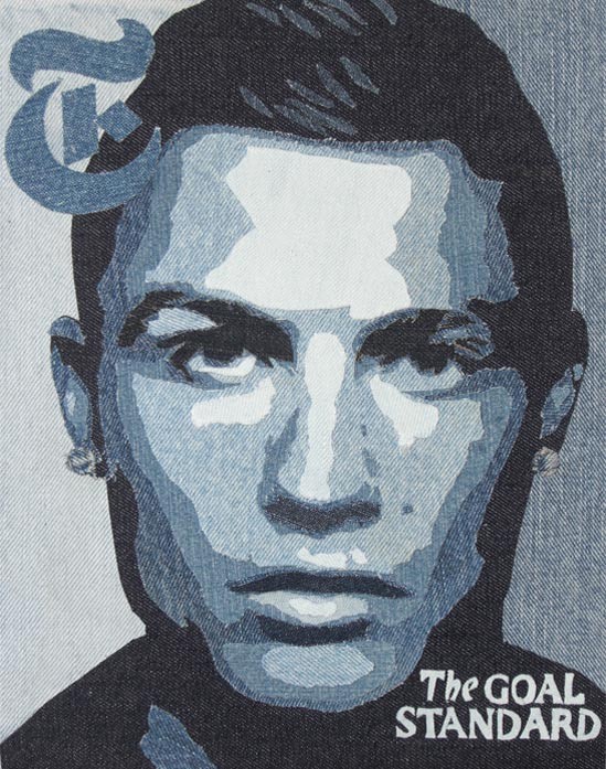 Ronaldo, Denim art by Denimu Ronaldo, Denim art by Denimu