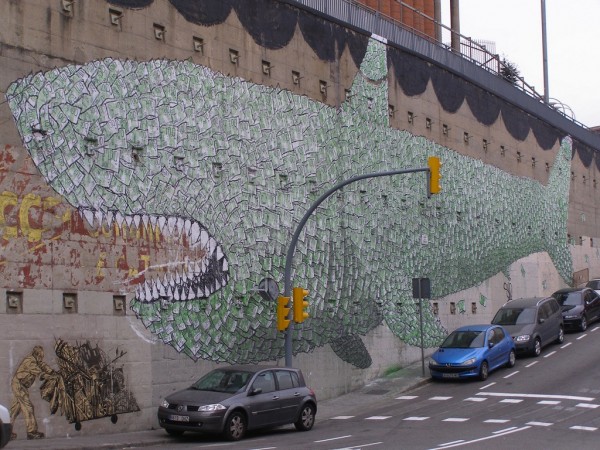 Street Art by BLU Street Art by BLU