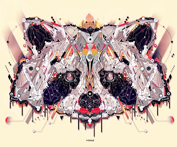 - You! Be Inspired! - Geometric Animal Illustrations by Yo Az - You! Be Inspired! - Geometric Animal Illustrations by Yo Az