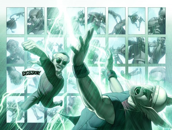 "Stan vs. Thor p. 3-4 -lettered" by JohnRauch "Stan vs. Thor p. 3-4 -lettered" by JohnRauch