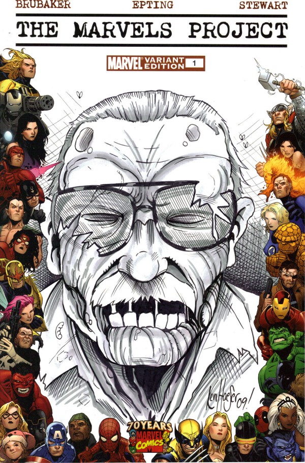 "Zombie Stan Lee" by Corpsecomic "Zombie Stan Lee" by Corpsecomic