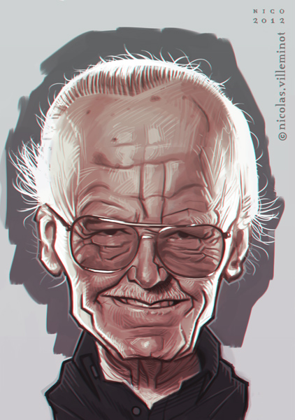 "Stan Lee :: sketch" by ElectroNic0 "Stan Lee :: sketch" by ElectroNic0