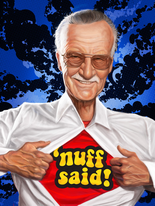 "Stan Lee" by Mark Hammermeister "Stan Lee" by Mark Hammermeister