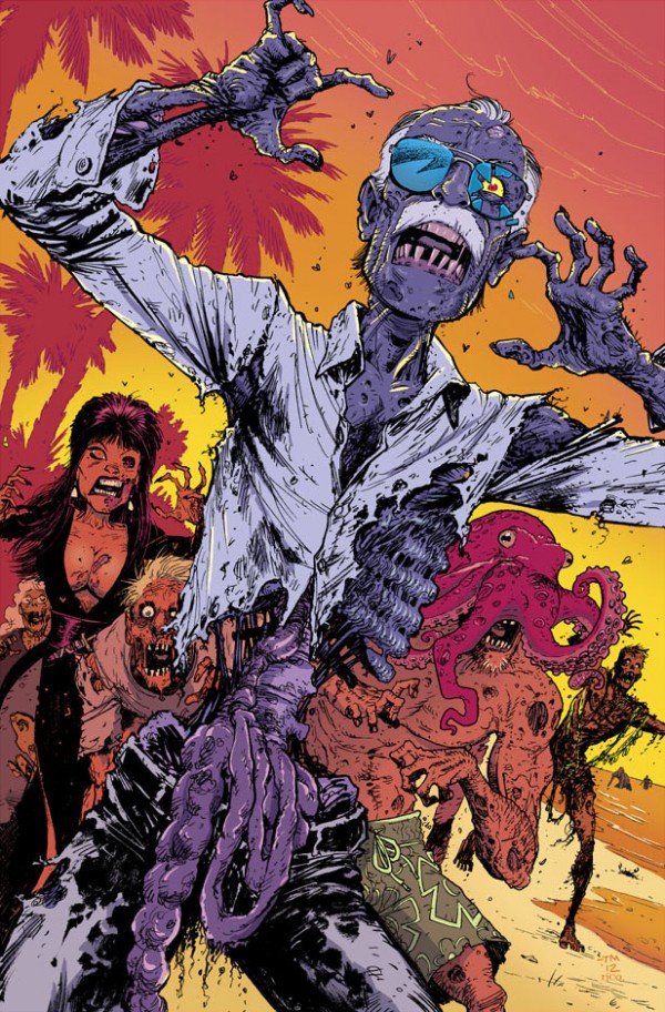 "Zombie Stan Lee" by Tony Moore via whoisrico "Zombie Stan Lee" by Tony Moore via whoisrico