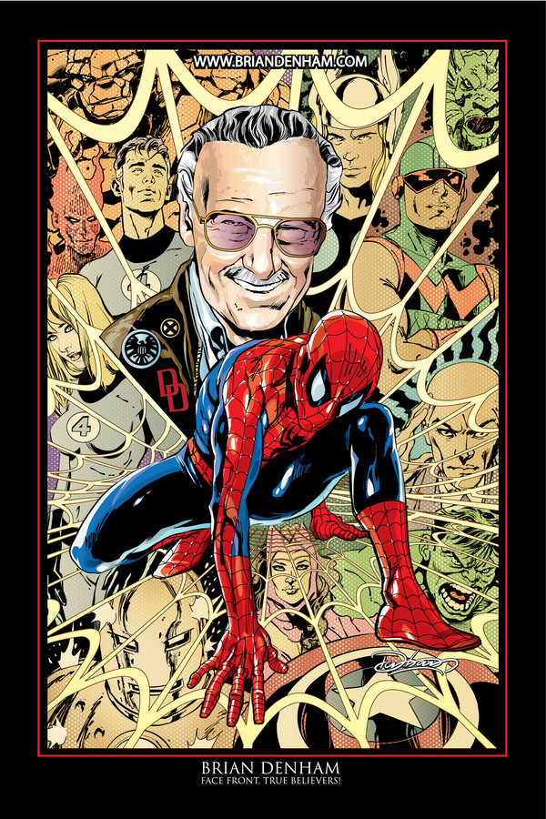 "Stan Lee" by Brian Denham via DaneRot "Stan Lee" by Brian Denham via DaneRot