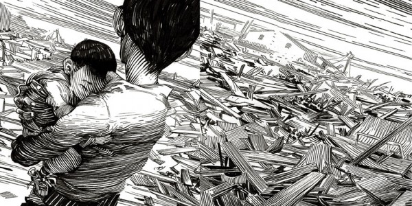 Ink Drawing by Nicolas Delort via YouTheDesinger Ink Drawing by Nicolas Delort via YouTheDesinger
