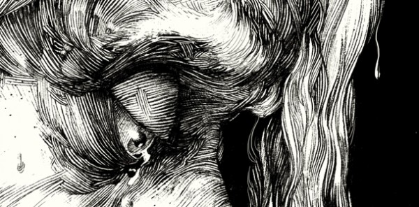 Ink Drawing by Nicolas Delort via YouTheDesinger Ink Drawing by Nicolas Delort via YouTheDesinger