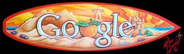 Painted for Google's Irvine Office | (c) Drew Brophy Painted for Google's Irvine Office | (c) Drew Brophy