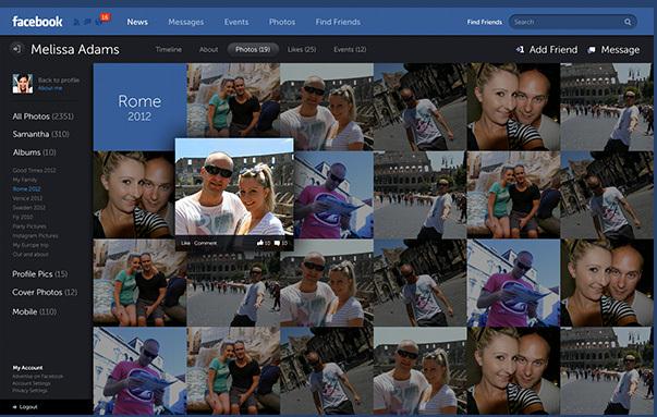 Facebook - New Look & Concept by Fred Nerby Facebook - New Look & Concept by Fred Nerby