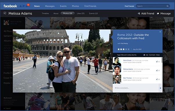 Facebook - New Look & Concept by Fred Nerby Facebook - New Look & Concept by Fred Nerby
