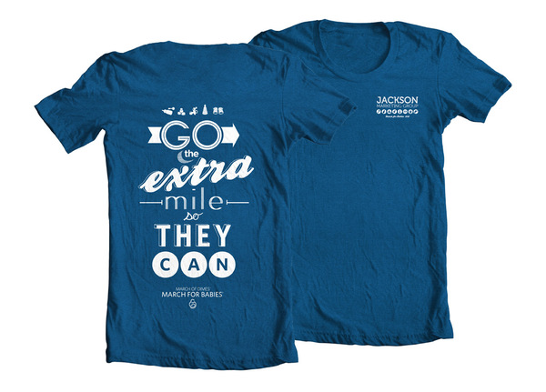 March for Babies T-shirt Design by Rachel Spoon March for Babies T-shirt Design by Rachel Spoon