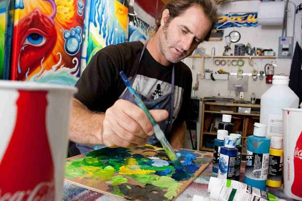 Drew-Brophy-Painting-in-Studio-Summer-2011-Photo-c-David-Macomber