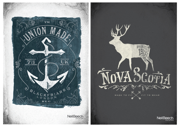 Vintage Graphics by Neil Beech Vintage Graphics by Neil Beech