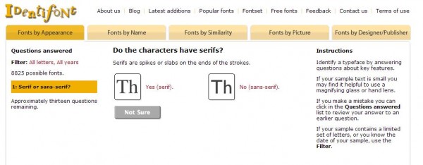 Web Apps and People that can Help You Identify Fonts Web Apps and People that can Help You Identify Fonts