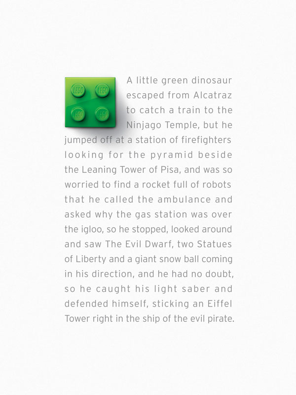 Lego: Green Brick Lego: Green Brick