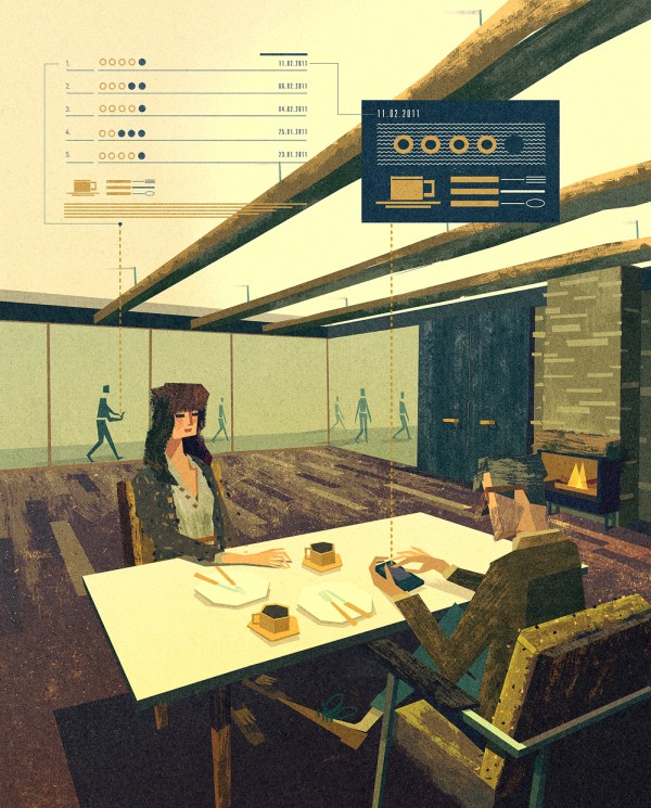 Vintage-Geometric-Illustration-Inspiration-Matthew-Lyons-01 Retro Vintage Illustration Geometric