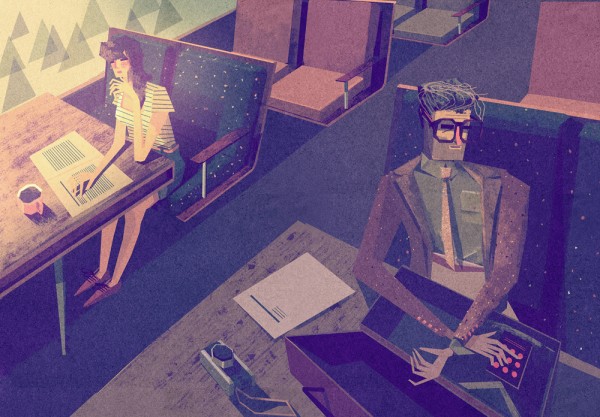 Vintage-Geometric-Illustration-Inspiration-Matthew-Lyons-02 Vintage Geometric Illustration