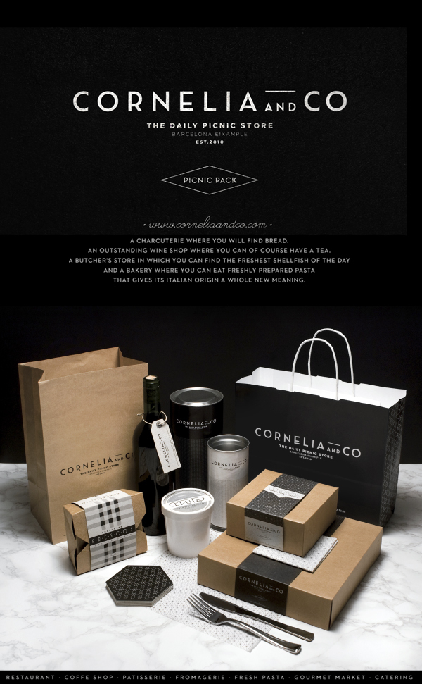 CORNELIA and CO [ Brand identity & Packaging ] by Oriol Gil