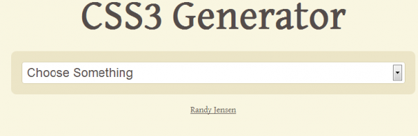 css3 generator
