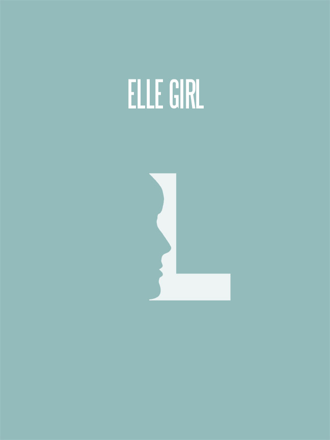 You! Be Inspired! - Minimalist Magazine Covers by Scott Nicholson elle