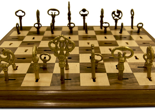 Skeleton Keys Chess Set