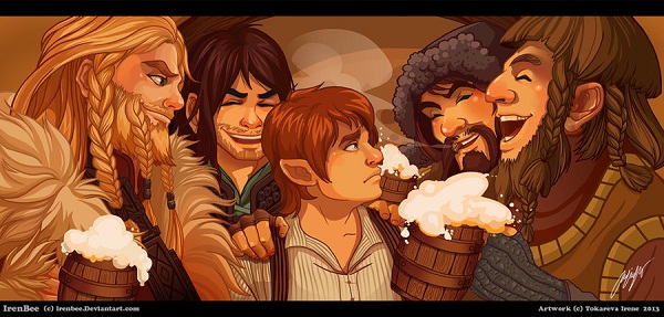Fan Art Friday – The Hobbit Fanart for your consumption because March 25 is Tolkien Reading Day