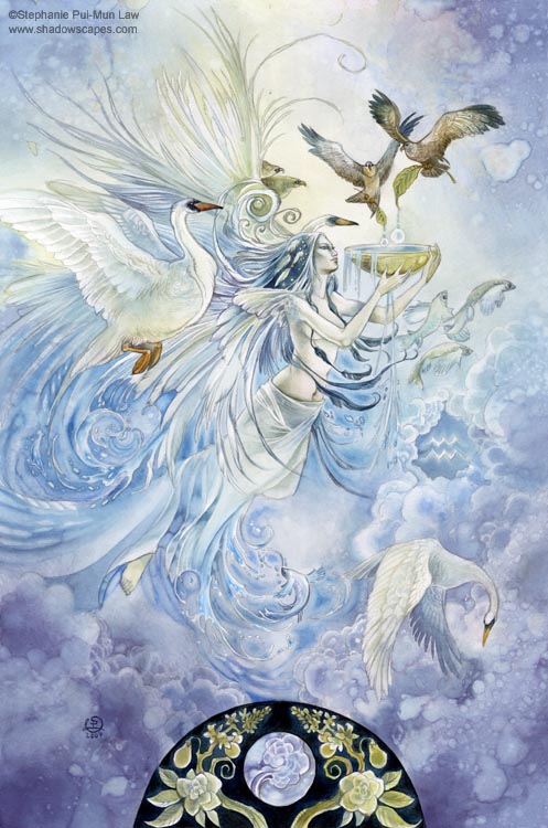 "Aquarius" | © Stephanie Law | Llewellyn Astrological Calendar 2011 "Aquarius" | © Stephanie Law | Llewellyn Astrological Calendar 2011