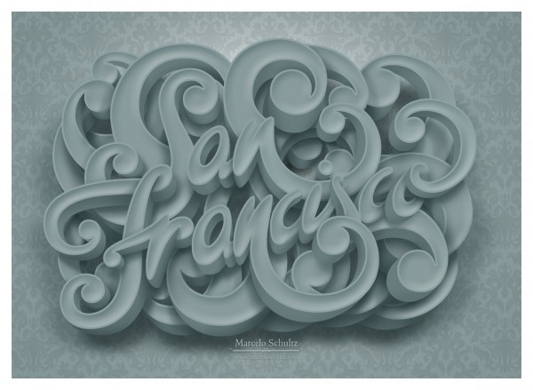 San Francisco Lettering | Marcelo Schultz San Francisco Lettering | Marcelo Schultz