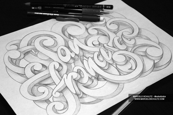 San Francisco Lettering | Marcelo Schultz San Francisco Lettering | Marcelo Schultz
