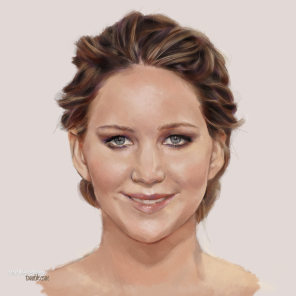 Jennifer Lawrence #GoldenGlobes2013 by dankershaw Jennifer Lawrence #GoldenGlobes2013 by dankershaw