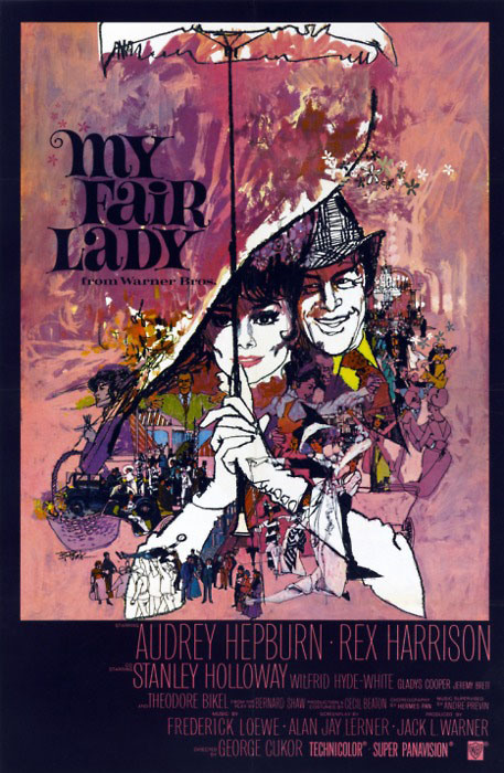 My Fair Lady poster design by Bill Gold My Fair Lady poster design by Bill Gold