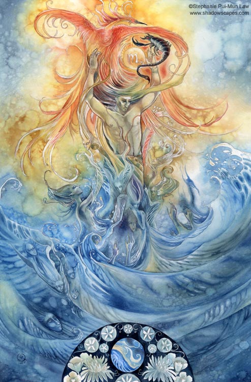 "Scorpio" | © Stephanie Law | Llewellyn Astrological Calendar 2011 "Scorpio" | © Stephanie Law | Llewellyn Astrological Calendar 2011