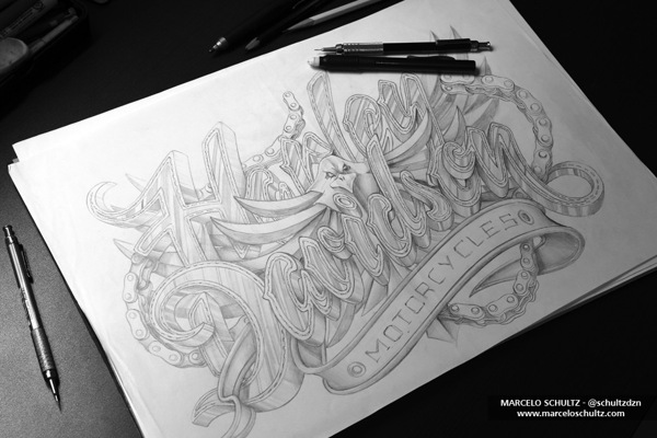 Harley Davidson Poster | Marcelo Schultz Harley Davidson Poster | Marcelo Schultz