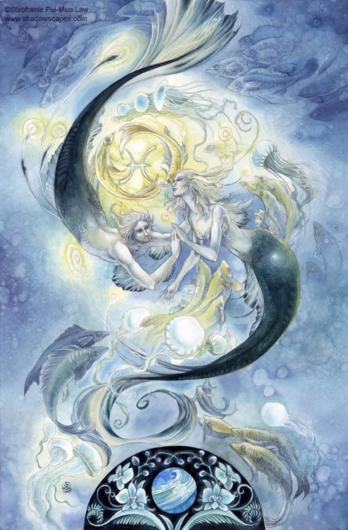 "Pisces" | © Stephanie Law | Llewellyn Astrological Calendar 2011 "Pisces" | © Stephanie Law | Llewellyn Astrological Calendar 2011