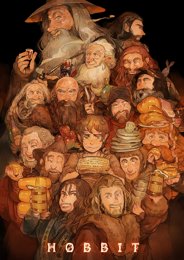 Fan Art Friday – The Hobbit Fanart for your consumption because March 25 is Tolkien Reading Day