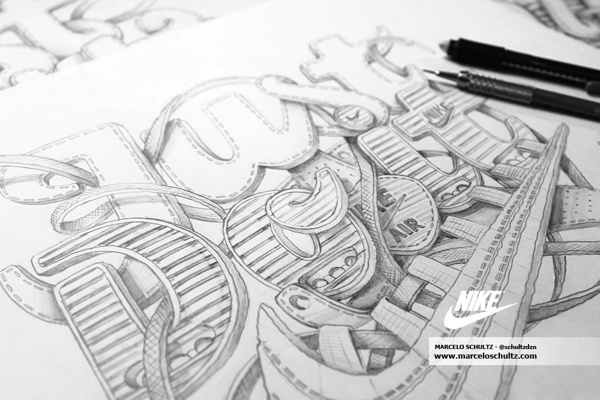 Nike Just Do It - Commissioned Artwork | Marcelo Schultz Nike Just Do It - Commissioned Artwork | Marcelo Schultz