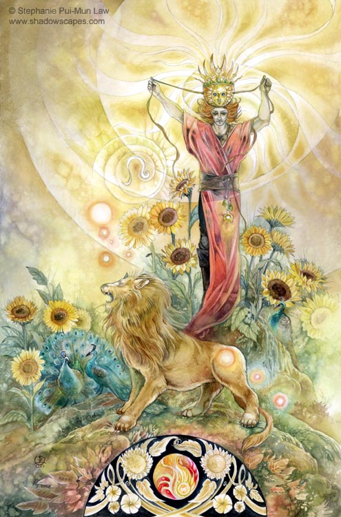 "Leo" | © Stephanie Law | Llewellyn Astrological Calendar 2011 "Leo" | © Stephanie Law | Llewellyn Astrological Calendar 2011