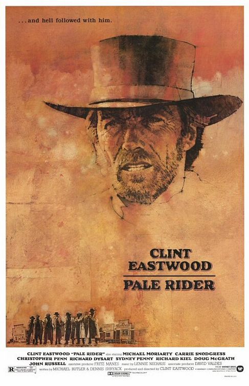Pale Rider poster design by Bill Gold Pale Rider poster design by Bill Gold