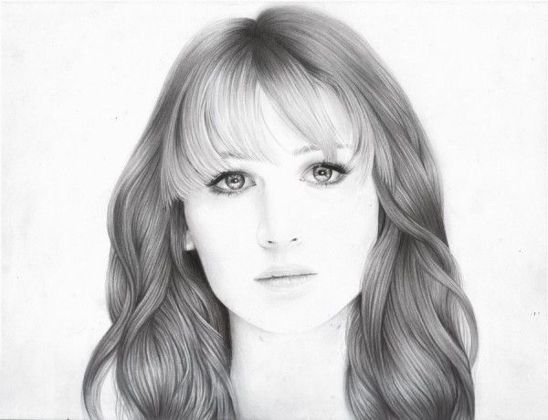 Jennifer Lawrence portrait by MShah123 Jennifer Lawrence portrait by MShah123