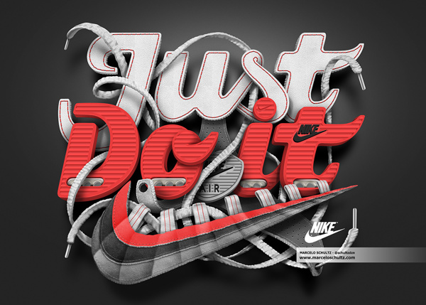 Nike Just Do It - Commissioned Artwork | Marcelo Schultz Nike Just Do It - Commissioned Artwork | Marcelo Schultz