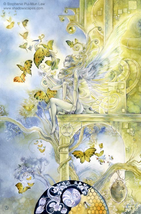 "Gemini" | © Stephanie Law | Llewellyn Astrological Calendar 2011 "Gemini" | © Stephanie Law | Llewellyn Astrological Calendar 2011