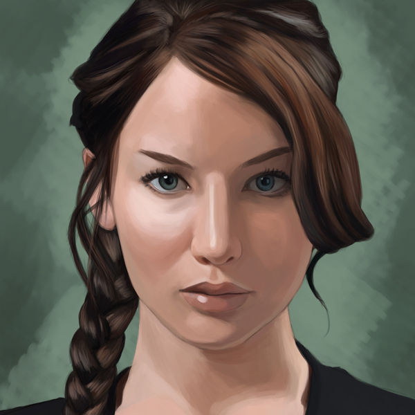 Jennifer Lawrence Digital Painting by Maartje van Hoorn Jennifer Lawrence Digital Painting by Maartje van Hoorn