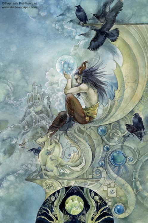 "Capricorn" | © Stephanie Law | Llewellyn Astrological Calendar 2011 "Capricorn" | © Stephanie Law | Llewellyn Astrological Calendar 2011