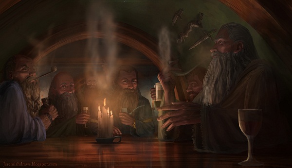 Fan Art Friday – The Hobbit Fanart for your consumption because March 25 is Tolkien Reading Day