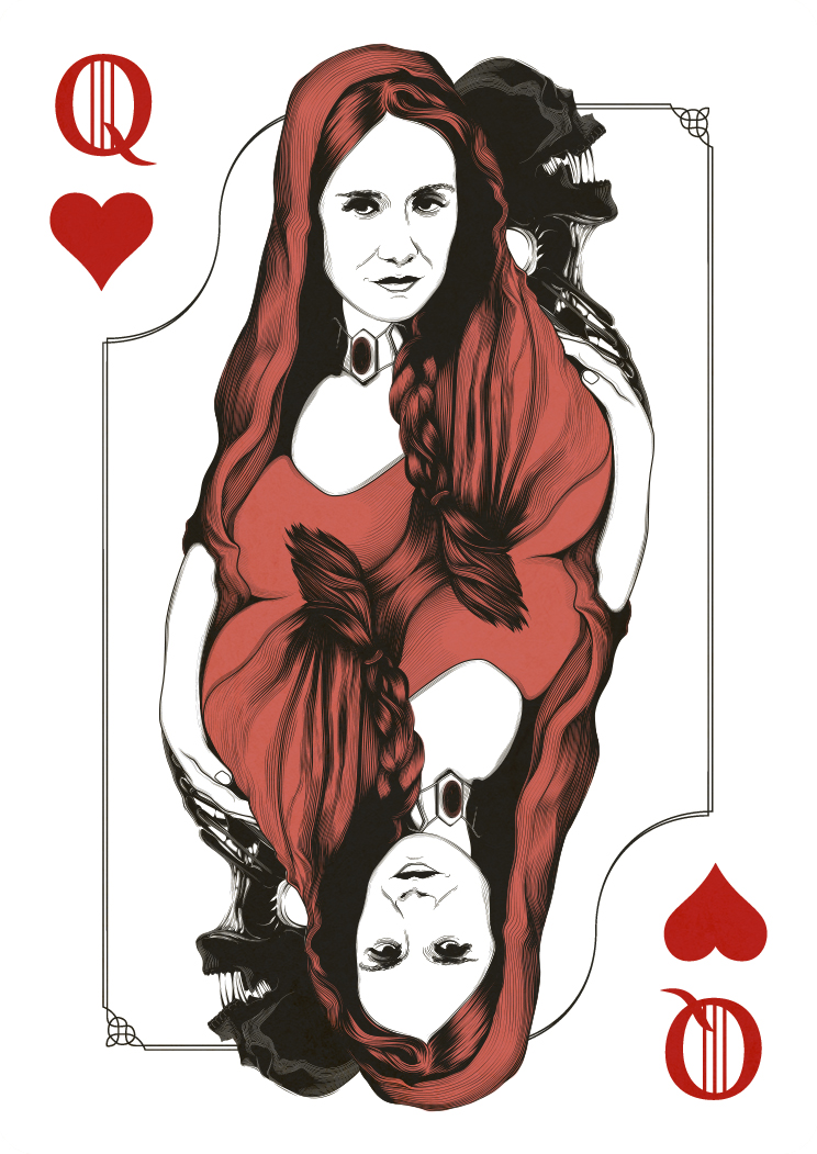 Game Of Thrones Playing Cards Project by Jim Tuckwell via You The Designer Game Of Thrones Playing Cards Project by Jim Tuckwell via You The Designer