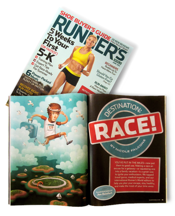 amazing-illustrations-jon-reinfurt-runners-world-feature amazing illustrations