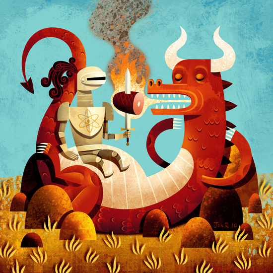 amazing-illustrations-jon-reinfurt-teamwork creative illustrations