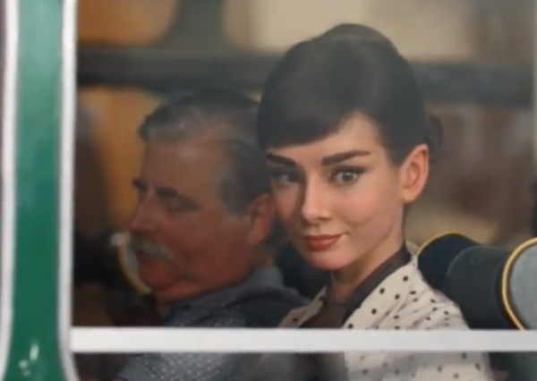 creative-advertising-ideas-audrey-hepburn-galaxy-chocolate-001 creative-advertising-ideas