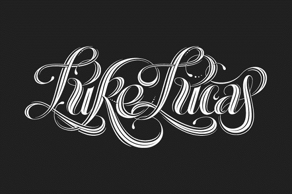Typography Thursday – The Curvy and Classy Typography of Luke Lucas