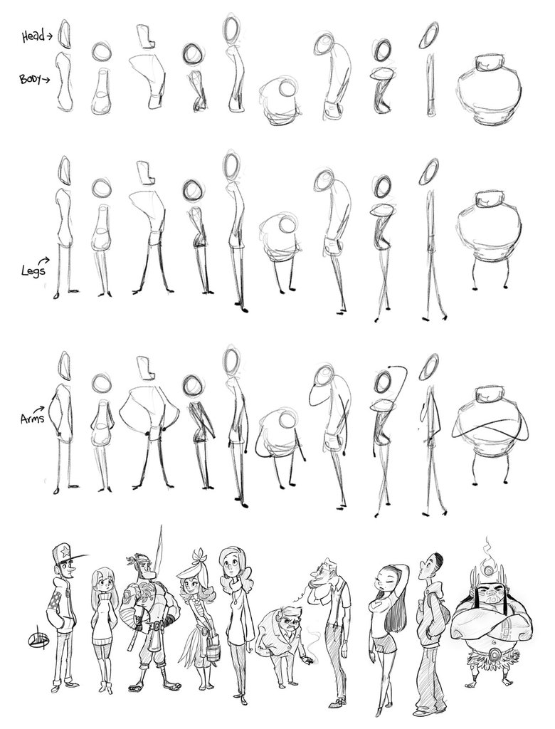 Character Sketch Process | LuigiL Character Sketch Process | LuigiL